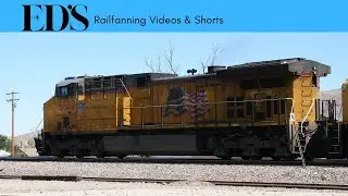 Ed's Railfanning Video # 096 UP 6682 MANIFEST TRAIN MP 737 NEEDLES SUB