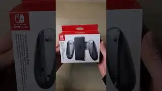 Nintendo Switch Joy-Con Charging Grip unboxing 📦🎮