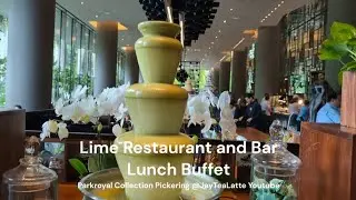 Tallest Matcha Choco Fondue Fountain! | Park Royal Pickering's Lime Restaurant | SG Buffet