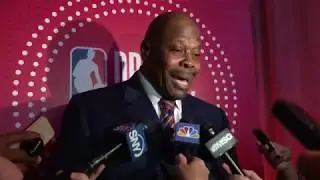 Patrick Ewing on Knicks draft pick: &ldquo;Be happy with what we have&rdquo;