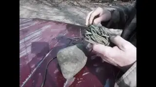 A Quick Tip for Tying a Line to a Rock(Rock Anchor)