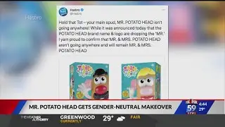 Mr. Potato Head gets somewhat of a gender neutral makeover