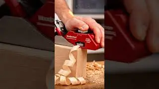 This Tiny Tool Makes PERFECT Wood Corners 😲 #tools  #woodworking #planer