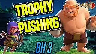 TROPHY PUSHING BUILDERS HALL 3 | BOXER GIANT, SNEAKY ARCHER ATTACKS | Clash of Clans