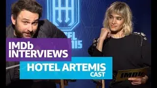 'Hotel Artemis' Stars Charlie Day and Sofia Boutella Answer Fan Questions
