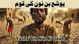 Yusha bin noon ki qoom ka anjam/بنی اسرائیل کی قوم اور حضرت یوشع بن نون کا سبق آموز سفر