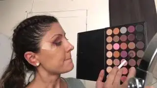Full Glam Tutorial with Focus on Eyes - Morphe 35N Palette
