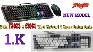AULA F2023 & f3061 Wired Keyboard & Mouse Gaming Combo AULA Keyboard Price in Bangladesh 2024