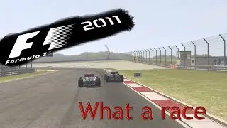 F1 2011 What a race Jenson Button at Istanbul