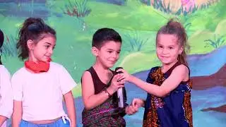 KG1 and KG2 end year show 2021-2022