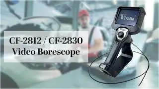 Vividia CF-2812 Flexible Joystick Articulaiton Borescope 2.8mm Diameter 1.2m 3m Probe 5
