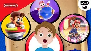 Mario Scavenger Hunt For Kids Compilation 🔍 | Play Nintendo