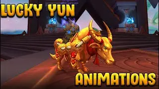 Lucky Yun Mount, Animations & Running - World of Warcraft Shadowlands | 6 Month Subscription Mount