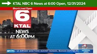 KTAL NBC 6 News at 6:00 Open, 12/31/2024 (Short-Lived Open)
