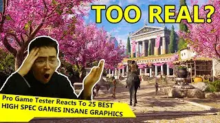 Professional Game Tester / Game Project Manager Reacts To 25 BEST Games with INSANE GRAPHICS