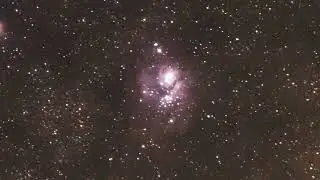 M8 Lagoon & M20 Trifid nebula in the Heart of Milkyway Galaxy...