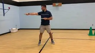 Physical education At Home Frisbee golf at home!