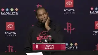 Press Conference by Kevin Durant vs Suns
