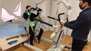 JBH patient lifter and portable folding power wheelchair