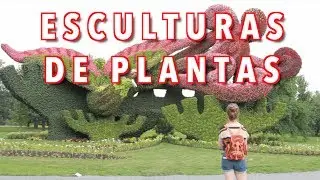 Impresionantes esculturas hechas de plantas!!! Canadá #18