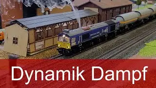 M&auml;rklin und ESU Loks mit dynamischem Dampf Austo&szlig;