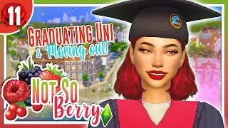 GRADUATING UNI!🎓 | Not So Berry Challenge🍓 | Part 11 | Rose Generation🌹 | The Sims 4