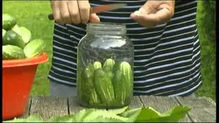 Como preparar los pepinos en frascos?