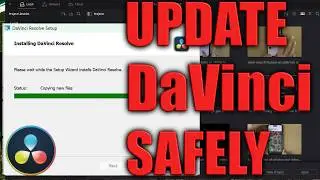 How to Update DaVinci Resolve SAFELY (Don't Lose Your Projects!)