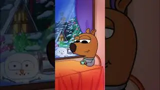 Holiday season is over 🎄💔 #chillguy #animation #comfy #cute