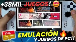 MicroSD para ASUS ROG ALLY con Juegos y Emuladores LISTOS! 😍