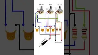 DIY Treble Bass Volume Control Circuit - Perfect Sound! #electronics #diy #ideax