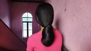 Beautiful And Fantastic Long Hair Play |Gorgeous Black And Silky Long Hair Play For Beautiful Girl |