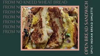 Open bread Sandwich||Bread omelette Indian||Tawa sandwich||Indian Content Creator||Jiaa Kitchen||