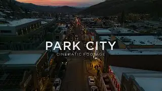 Park City, Utah 4K Cinematic Drone Aerial Flyover