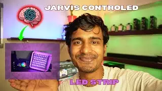 RGB Led Strip Light Controlled Using J.A.R.V.I.S || LED Strip Light Control Part - 2 || SHUUN