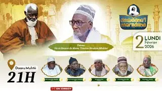 🔴 EN DIRECT: Magal Darou 2026 - Plateau Special sur la Vie et L'œuvre de Mame Thierno Borom Darou