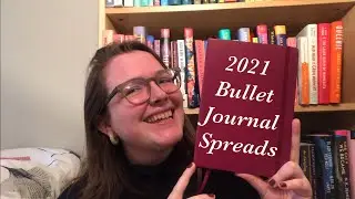 2021 Bullet Journal Spreads Walk Through