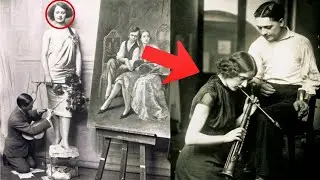 Rare photos that show the transformation from muse to artist