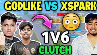 Spower 1v6 Clutch in Tournament 🔥Godlike vs Tx Latest Fight Thug Invitational🇮🇳