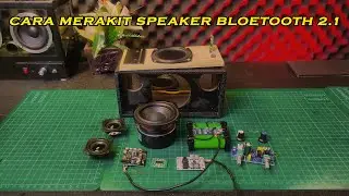 How to Assemble a 2.1 Portable Bluetooth Speaker Yourself #diy #portablespeaker #build