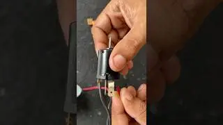 Z Black Small 24V Dc Motor DIY This Motor Run without heat up long time  #dcmotor #diy #shorts
