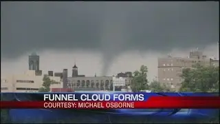 Funnel cloud time-lapse