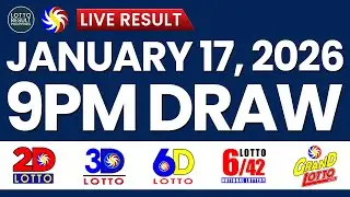 LIVE 9PM PCSO LOTTO RESULTS TODAY JANUARY 17, 2026 | SWERTRES EZ2
