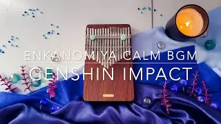 Sink Into Oblivion - Enkanomiya Calm BGM | Genshin Impact | NO TUNING | Kalimba Cover with Notes