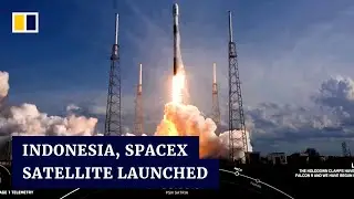 SpaceX and Indonesia launch satellite to boost high-speed internet coverage in the country