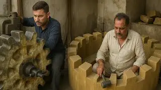 Huge Industrial Gear Manufacturing || Production Process of Largest Gear