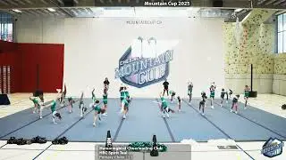 Mountain Cup 2025 - 29 - Hummingbird Cheerleading Club - HBC Spirit Teal - Primary Cheer - L1