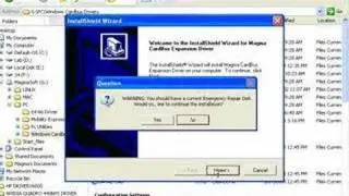 Driver Installation - Cardbus Card