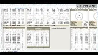 Debt Payoff Tracker Spreadsheet Tutorial