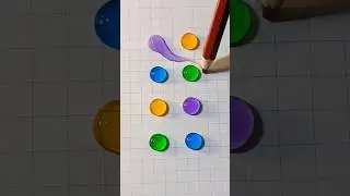 Same color connection 23 #shorts #art #colors #trending #satisfying #artwork #viral #funny